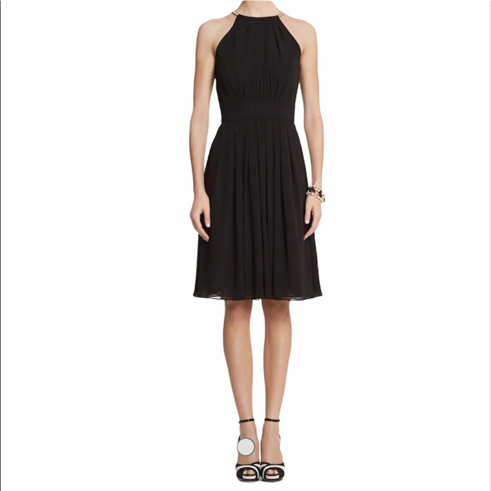 New! CUT IN FIT & FLARE DRESS